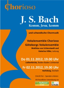 Affisch Bach
